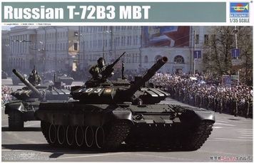 Збірна модель 1/35 Т-72Б3 основний бойовий танк, Trumpeter 09508