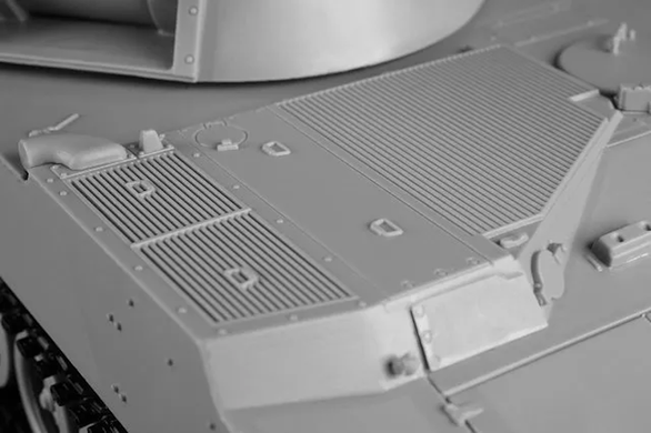 Збірна модель 1/35 M109A2 самохідна 155-мм гаубиця, з робочими траками T-136, Kinetic K61006