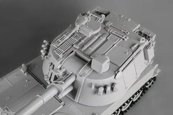 Збірна модель 1/35 M109A2 самохідна 155-мм гаубиця, з робочими траками T-136, Kinetic K61006