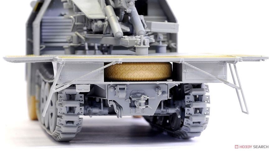 Збірна модель 1/35 Sd.Kfz.7/2 3.7cm Flak 37 з броньованою кабіною / Sd.Kfz.7/2 3.7cm Flak 36 з відкритою кабіною (2 в 1), Dragon 6953