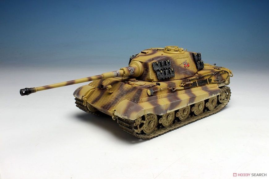 Збірна модель 1/35 King Tiger Henschel з циммеритом, sPzAbt 505, Східний фронт, 1944 (2 в 1), Dragon 6840