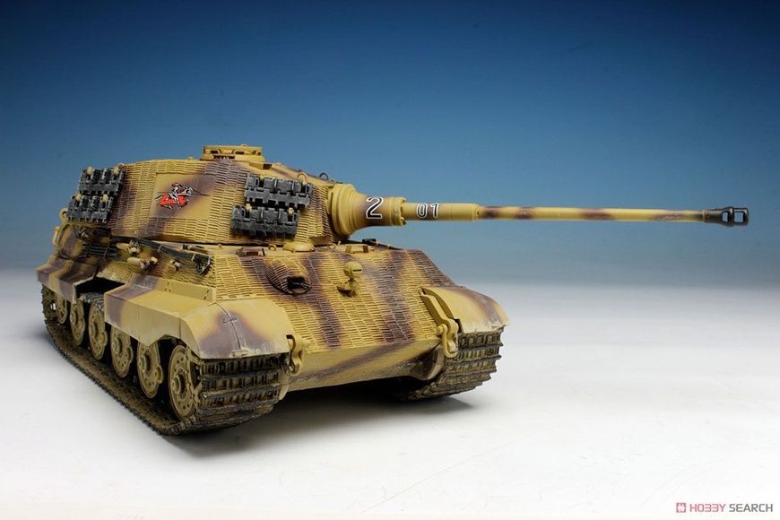 Збірна модель 1/35 King Tiger Henschel з циммеритом, sPzAbt 505, Східний фронт, 1944 (2 в 1), Dragon 6840