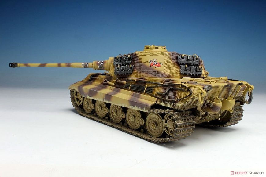 Збірна модель 1/35 King Tiger Henschel з циммеритом, sPzAbt 505, Східний фронт, 1944 (2 в 1), Dragon 6840