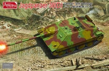 Збірна модель 1/35 Jagdpanzer 38(D), Amusing Hobby 35A021