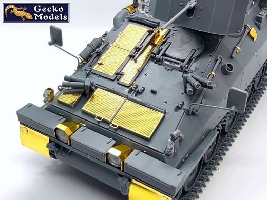Збірна модель 1/35 FV103 CVR(T) Spartan (Україна) з туреллю HMB та M2, Gecko Models 35GM0052
