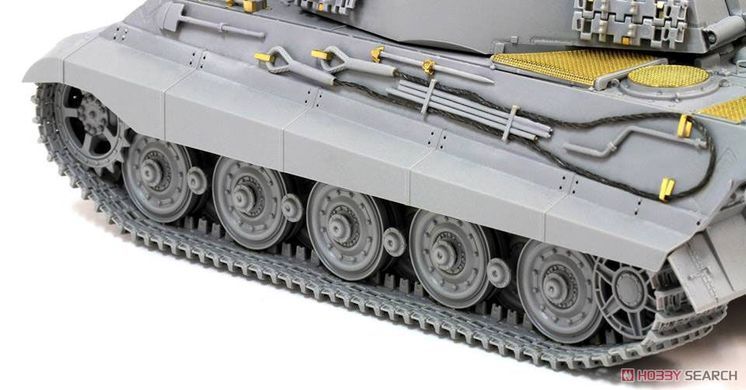Збірна модель 1/35 King Tiger Henschel, пізніх випусків з траками Kgs 73/800/152, s.Pz.Abt.506, Dragon 6900