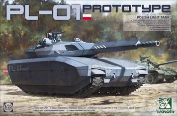 Збірна модель 1/35 PL-01 Prototype польський легкий танк, Takom 2127