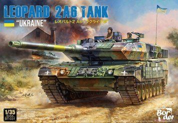Збірна модель 1/35 Leopard 2A6 український ОБТ, Border Model BT-031