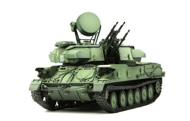 Збірна модель 1/35 ЗСУ-23-4 "Шилка" зенітна самохідна установка, Meng TS-023