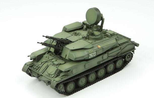 Збірна модель 1/35 ЗСУ-23-4 "Шилка" зенітна самохідна установка, Meng TS-023