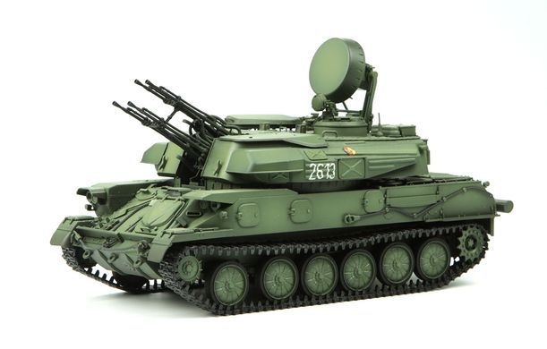 Збірна модель 1/35 ЗСУ-23-4 "Шилка" зенітна самохідна установка, Meng TS-023