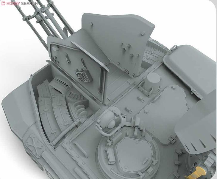 Збірна модель 1/35 ЗСУ-23-4 "Шилка" зенітна самохідна установка, Meng TS-023