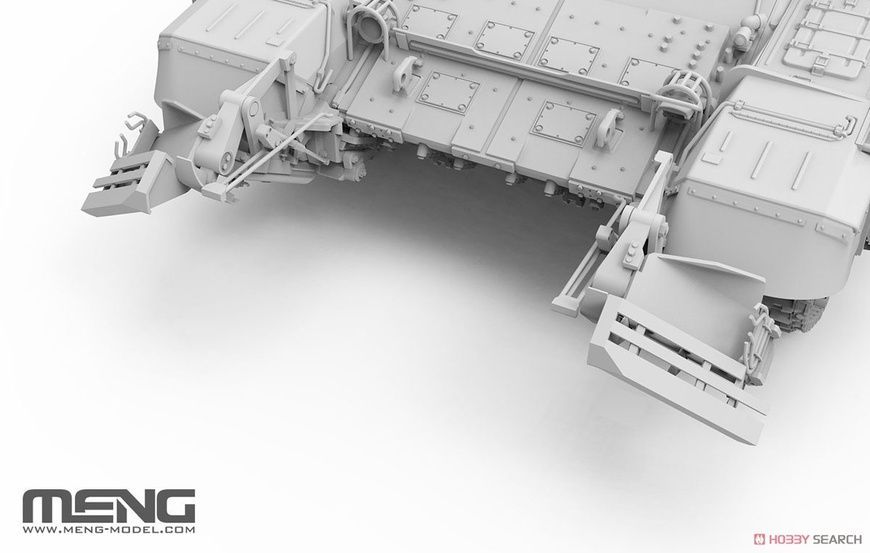 Збірна модель 1/35 Т-72Б3М з мінним тралом КМТ-8, Meng TS-053