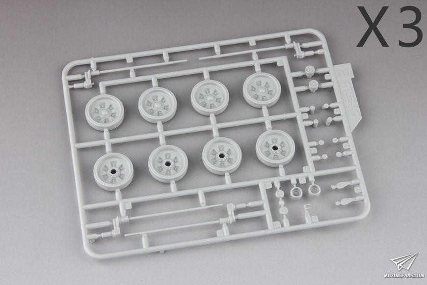 Збірна модель 1/35 Т-72Б3М з мінним тралом КМТ-8, Meng TS-053