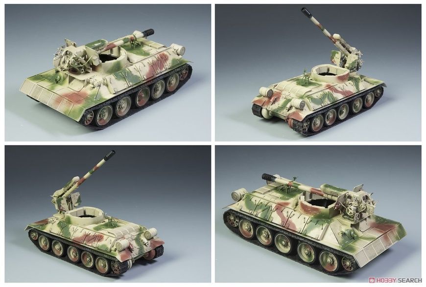 Збірна модель 1/35 Т-34/Д30 122-мм сирійська САУ, RFM RM-5030
