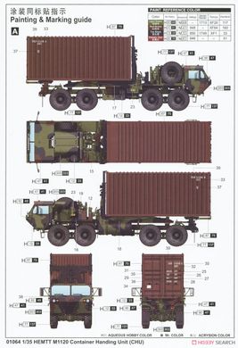 Збірна модель 1/35 M1120 HEMTT вантажний автомобіль США, Trumpeter 01064