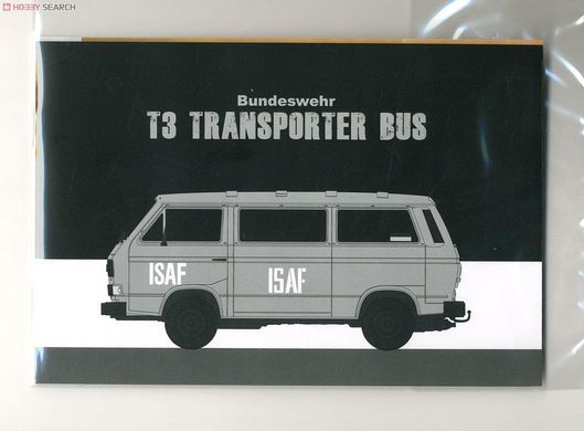 Збірна модель 1/35 Мікроавтобус T3 Transporter (Volkswagen Type 2), з фігуркою, Takom 2013