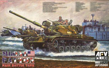 Збірна модель 1/35 M60A1 Patton основний бойовий танк, AFV Club AF35060