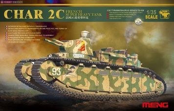 Збірна модель 1/35 Char 2C французький надважкий танк, Meng TS-009
