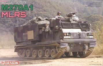 Збірна модель 1/35 M270/A1 MLRS, американська РСЗВ, Dragon 3557