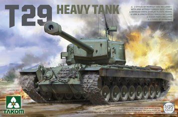 Збірна модель 1/35 T29 важкий танк США, Takom 2143