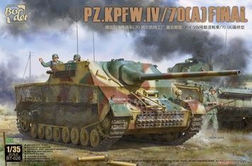 Збірна модель 1/35 Pz.Kpfw.IV L/70(A) пізнього випуску, Border Model BT-026