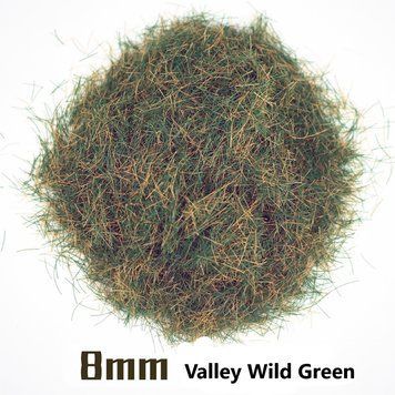 Трава (флок) 8мм - зелена трава долин (Valley Wild Green), Storm Creation G8009 (30г)