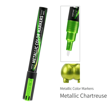 Суперметалічний маркер Жовто-зелений металік (Metallic Chartreuse), DSPIAE MKA-04