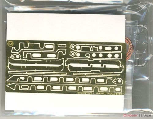 Збірна модель 1/35 Tiger I ранніх випусків з повним інтер'єром, RFM RM-5025
