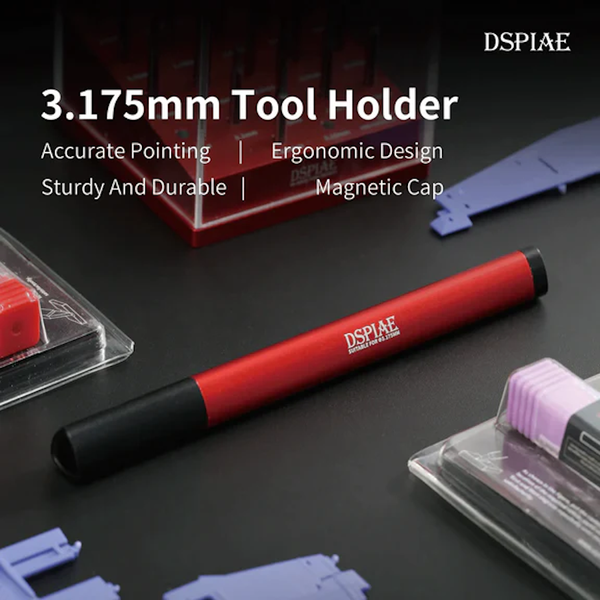 Тримач для лез 3,175 мм з цанговим затискачем, DSPIAE AT-TH