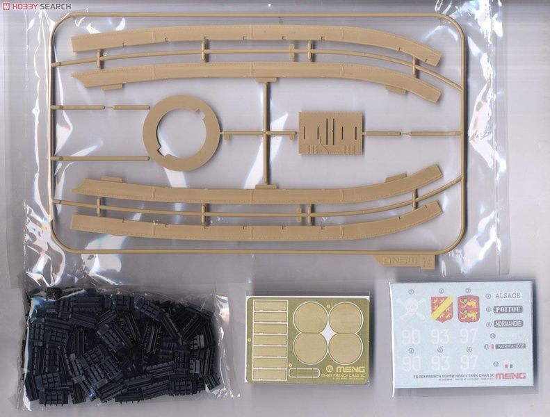 Збірна модель 1/35 Char 2C французький надважкий танк, Meng TS-009