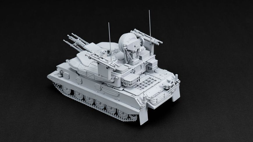 Збірна модель 1/35 ЗСУ-23-4M2/M4 "Шилка" зенітна самохідна установка, Zimi Model ZM35124
