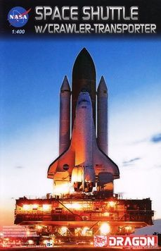 Збірна модель 1/400 Космічний корабель Space Shuttle із стартовою платформою, Dragon 11023