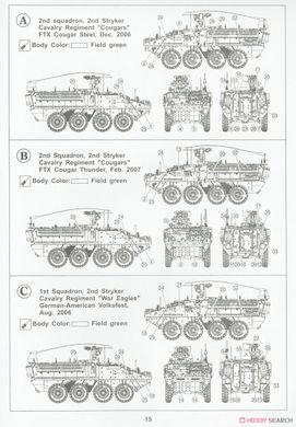 Збірна модель 1/35 M1130 Stryker CV/TACP, AFV Club AF35130