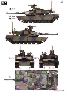 Збірна модель 1/35 M1A2 SEP v2 Abrams основний бойовий танк США, VOIIO 01101