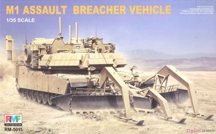 Збірна модель 1/35 M1150 Assault Breacher Vehicle машина для розмінування, RFM RM-5011