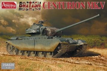 Збірна модель 1/35 Centurion Mk.5 британський середній танк, Amusing Hobby 35A028