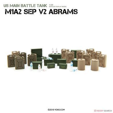 Збірна модель 1/35 M1A2 SEP v2 Abrams основний бойовий танк США, VOIIO 01101