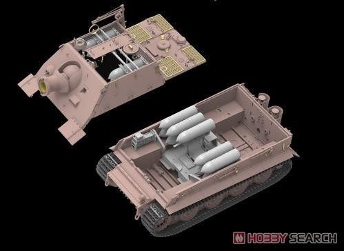Збірна модель 1/35 Sturmtiger важка штурмова САУ, з робочими траками, RFM RM-5035