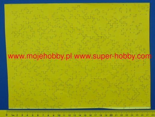 Набір малярних масок для піксельного (цифрового) камуфляжу в 1/35, Border Model BD0004-1