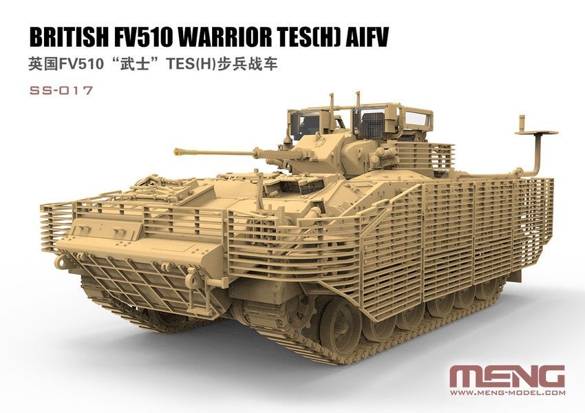 Збірна модель 1/35 FV510 Warrior TES(H) британська бойова машина піхоти, Meng SS-017