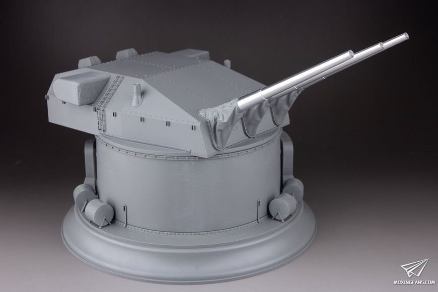 Збірна модель 1/72 Башта "B" лінкора Scharnhorst з 28 cm SK C/34, з металевими стволами, Takom 5016