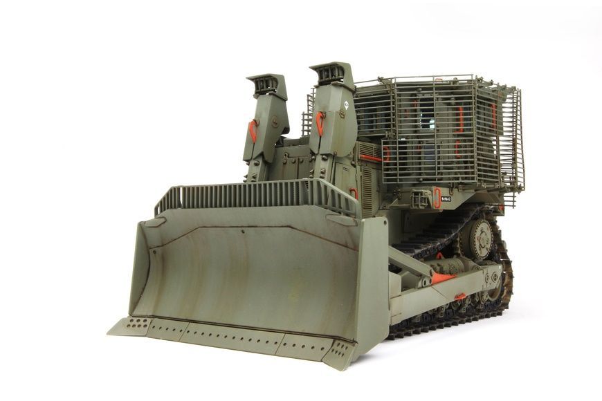 Збірна модель 1/35 Броньований бульдозер D9R із ґратчастими екранами, Meng SS-010