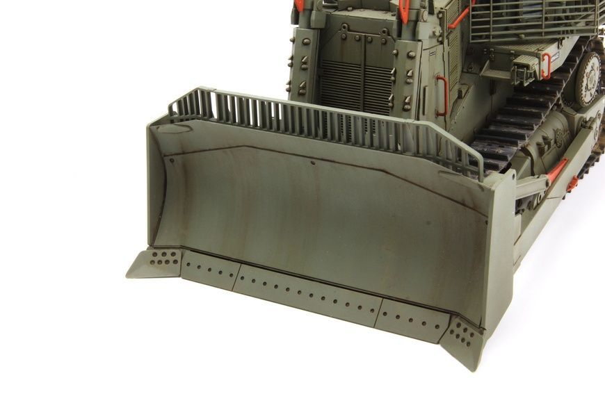 Збірна модель 1/35 Броньований бульдозер D9R із ґратчастими екранами, Meng SS-010