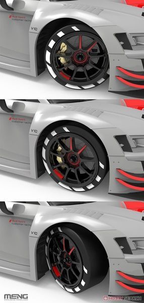 Збірна модель 1/24 Audi R8 LMS GT3 2019, Meng CS-006