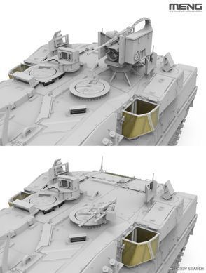 Збірна модель 1/35 Leopard 2A8, Meng TS-057