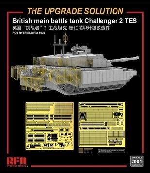 Фототравлення для британського ОБТ Challenger 2 TES в 1/35 (для RFM RM-5039), RFM RM-2001