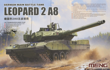 Збірна модель 1/35 Leopard 2A8, Meng TS-057