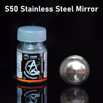 Супер металік - нержавіюча сталь з ефектом дзеркала (Stainless Steel Mirror Effect), Sunin7 S50 (15 мл)