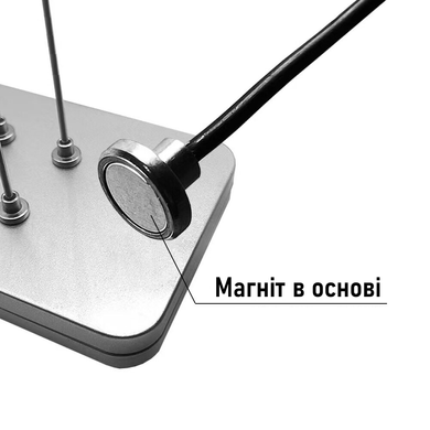 Набір магнітних затискачів для фарбування моделей (20 шт), гнучкі тримачі з вініловими накладками